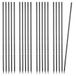 VEVOR Wapeningsstokken, 61 cm, zware diameter van 1,2 cm, rechte gegalvaniseerde stalen grondankers met beitelpuntuiteinde en roestbestendige coating, voor tuinondersteuning, hek, kampeertenten (20 stuks)