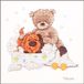 Vervaco - Telpakket kit - Popcorn Bubble bath time - PN-0011220 - Borduren - Borduurpakket - Borduurpakket volwassenen