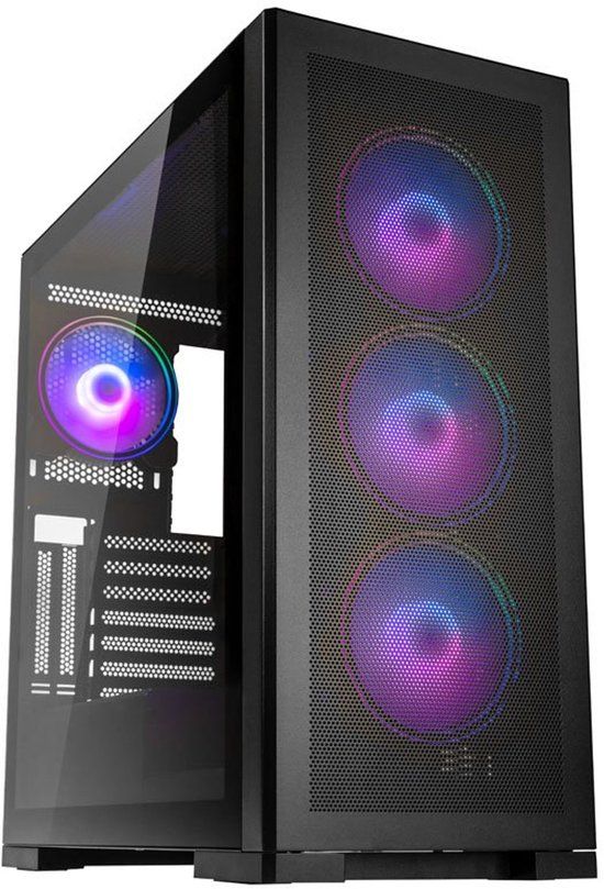 Kolink UNITY MESHBAY ARGB computerbehuizing Midi Tower Zwart