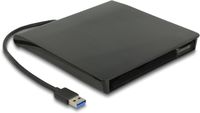 Delock External Enclosure for 5.25" Slim SATA Drives 12.7 mm to SuperSpeed USB 5 Gbps Type-A male