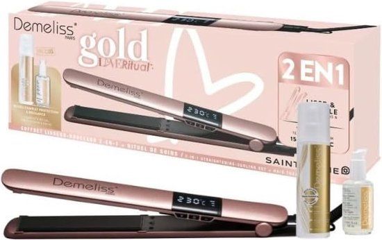 Merkloos Saint-Algue Demeliss Gold Love Stijltang