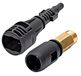 BLACK+DECKER Adapterset voor hogedrukreiniger Black+Decker met accessoires van andere merken