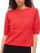 VILA Milos Pointelle Top Dames - Maat L - Rood