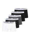 Polo Ralph Lauren Boxershorts 'CLSSIC' lichtgrijs / zwart / wit