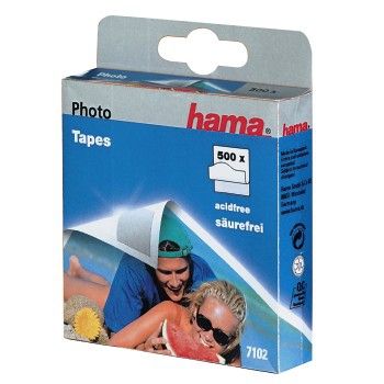Hama 00007102 - Kantoortape - wit - 13 mm x 500 cm