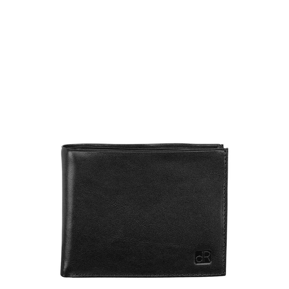 dR Amsterdam Canyon Billfold 10 cc black Zwart