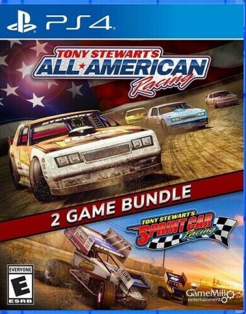Tony Stewart's All American Racing & Sprint Car Racing Game Bundle - PlayStation 4