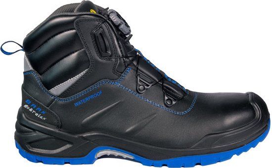 Baak Hunter werkschoen/veiligheidsschoen - zwart/blauw - maat 44