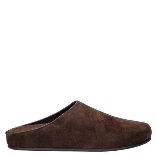 Nelson suède clogs - bruin
