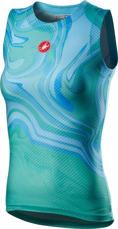 Castelli Pro Mesh Sleeveless Jersey Women - celeste - 8050949305270
