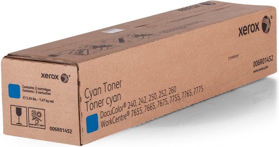 Xerox 006R01452 toner cyaan VE=2