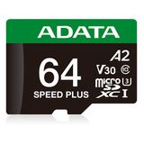 ADATA Speed Plus 64 GB MicroSDXC Klasse 10