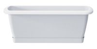 Prosperplast Bloembak met pallet Espana 78.6x18.4x14.5cm kunststof/wit