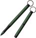 Space Pen Backpacker Space Pen, Groen Geanodiseerd Aluminium met Sleutelhanger (#BP/GR)