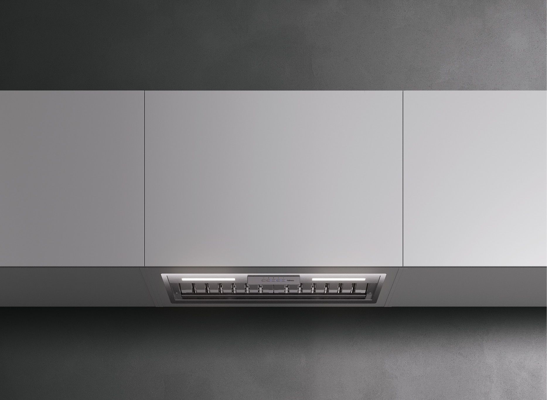 Falmec Gruppo Incasso Plus Pro - Inbouw Afzuigkap - 950 m³/uur - RVS