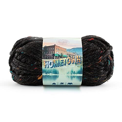 Lion Brand Yarn Company Filo - Black Tweed - 74 stuks
