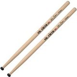 Vic Firth Corpsmaster® Series Signature Multi-Tenor Sticks - John Mapes - American Hickory - Nylon Tip