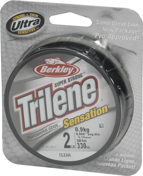 Berkley Trilene vislijn 6.8 KG - 0.28mm - 300 meter - Sensation