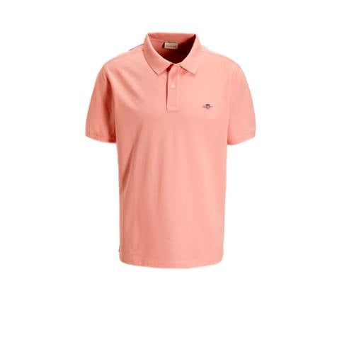 GANT Regular Fit Polo - REG SHIELD - Bubblegum Pink