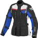 Berik Torino veste de moto imperméable pour femme, noir/bleu/rouge, taille 38