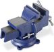 tectake® Étau - 125 mm - Fonte - Avec Enclume - Pivotant à 360°