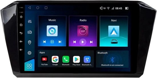 CarPlay Volkswagen Passat B8 2014-2020 Android 12 Navigatie En Multimediasysteem 2GB RAM 32GB ROM