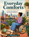 Everyday Comforts: A Cozy Coloring Book of Rest, Routine & Daily Joy