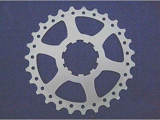 Shimano Krans 27T 10V - Zilver - Stadsfiets