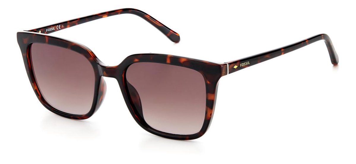 Fossil FOS 3112/G/S Zonnebril Havana Dames