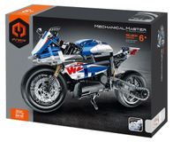 MECHANICAL MASTER - Kit de construction : Voiture de course, bleu, 542 pièces
