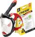 CRESSI Kiddy Kids Full Face Mask Black/Clear/Red
