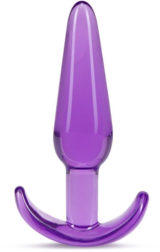 Blush Novelties Blush B Yours Slim anaalplug - Paars - 10.4 cm
