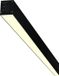 BES LED Lineaire LED Hanglamp - 120cm - Zwart - 40W - 3000K Warm Wit