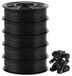 PLA-filament, 5 kg, Noir, 1,75 mm (5 x 1 kg), Convient aux imprimantes FDM