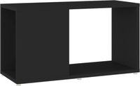 vidaXL Tv-meubel 60x24x32 cm bewerkt hout zwart