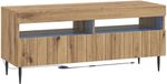 vidaXL LED tv-meubel ZWOLLE 100 x 35 x 43 cm Artisanaal eiken