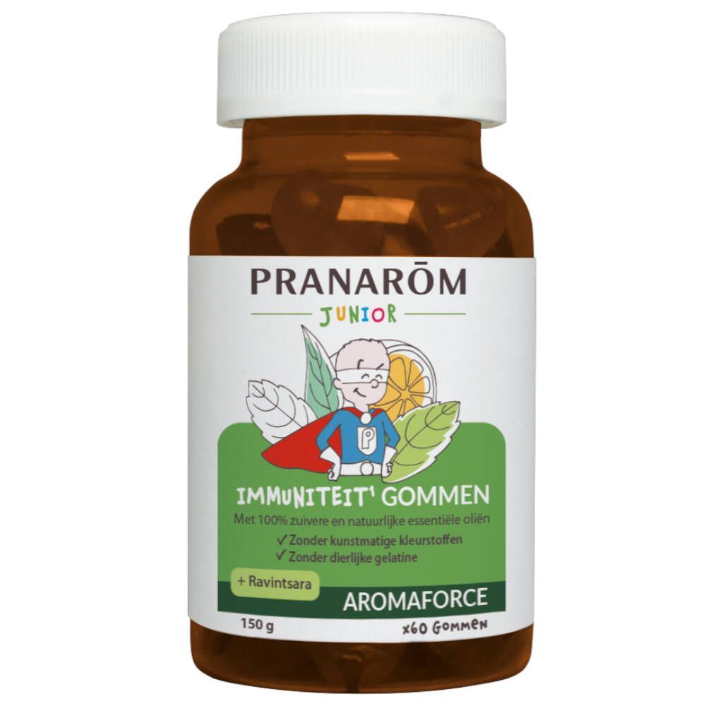 Pranarôm Aromaforce Junior Immuniteit - 60 kauwgummies