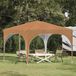 Prolenta Maison Exclusive Pop-up partytent, 290 x 290 x 245 cm, beige
