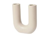 Broste Copenhagen Vase Hector U Ø16 cm Gris tourterelle