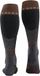 FALKE SK2 warm dik wol functioneel materiaal skisokken heren bruin - maat 44-45