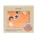 Mr. Wonderful Handdoek met capuchon voor baby's, rode panda, 100% katoen, badhanddoek voor kinderen