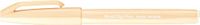 Pentel SES15C-F3X Brush Sign Pen lichtoranje, vezelpen, penseelachtige punt, 1 VE = 10 stuks