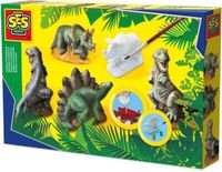 Hobby Blue Dinosaure-gipsfiguren set om te beschilderen