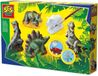 Hobby Blue Dinosaure-gipsfiguren set om te beschilderen