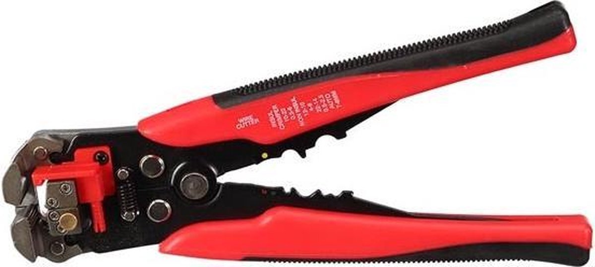 Velleman Striptang Heavy-duty Automatisch 0,5-6 Mm Rood/zwart