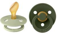 BIBS® Fopspeen Infinity - Sage & Hunter Green - 6-18 maanden - 2 stuks