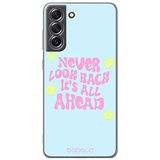 ERT GROUP mobiel telefoonhoesje voor Samsung S21 FE Babaco patroon Never look back 005