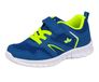 LICO Lage schoen blauw / neongeel