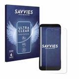 Savvies - Screenprotector voor Datalogic Memor 12 - Folie Beschermfolie transparant 6 Stuks