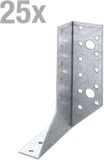 Alberts 820183 Balkschoen type A | sendzimir verzinkt | 25 x 140 mm | Set van 25